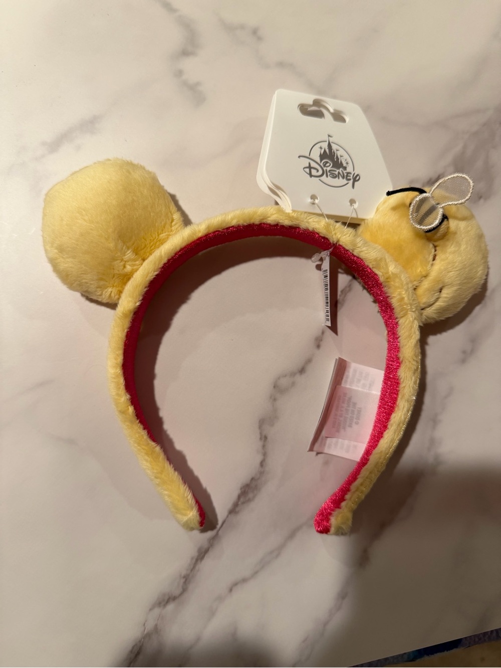 Winnie the Pooh Plush Ear Headband for Adults